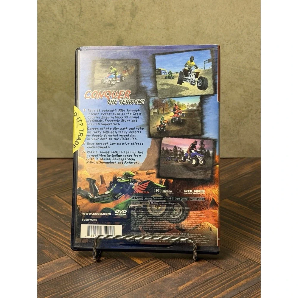 Atv Offroad Fury Sony Playstation 2 Greatest Hits Complete With Manuial PS2